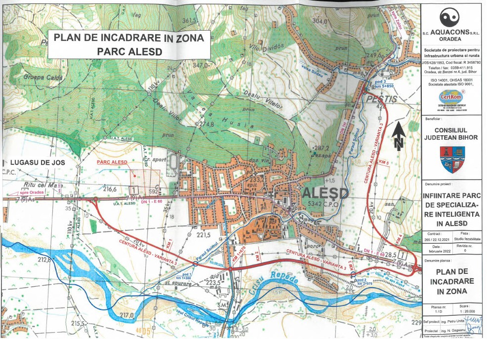 S-a lansat licitația pentru parcurile industriale din Aleșd, Beiuș și Ștei