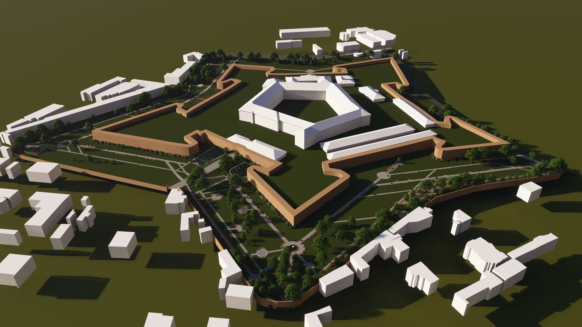 Parcul din Șanțul Cetății va fi extins, transformându-se într-o zonă  dinamică și animată