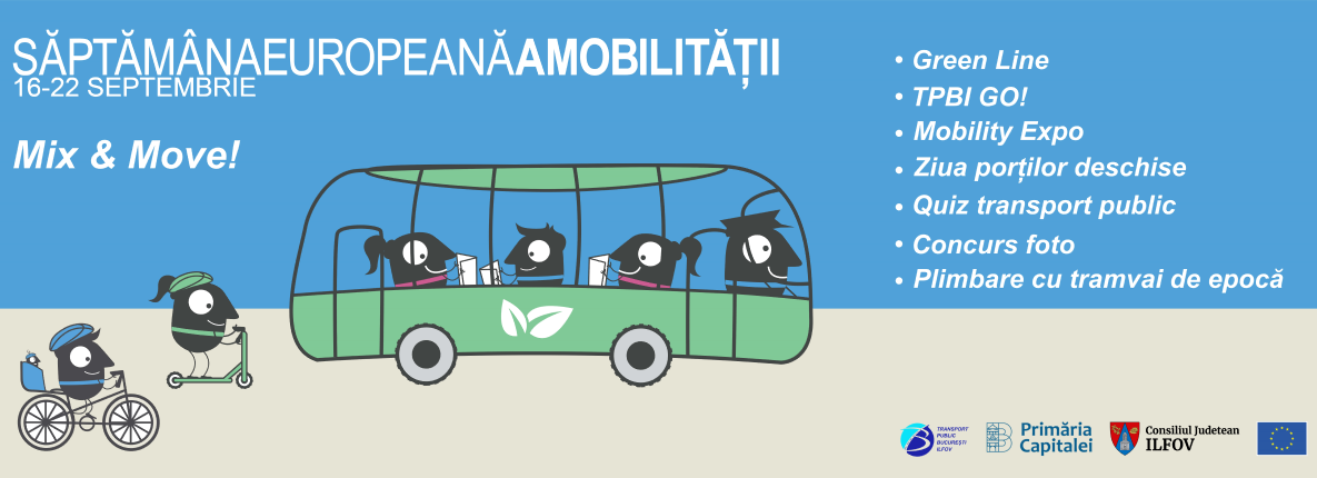 Expoziții, trasee turistice, concursuri și Porți Deschise în Săptămâna Europeană a Mobilității