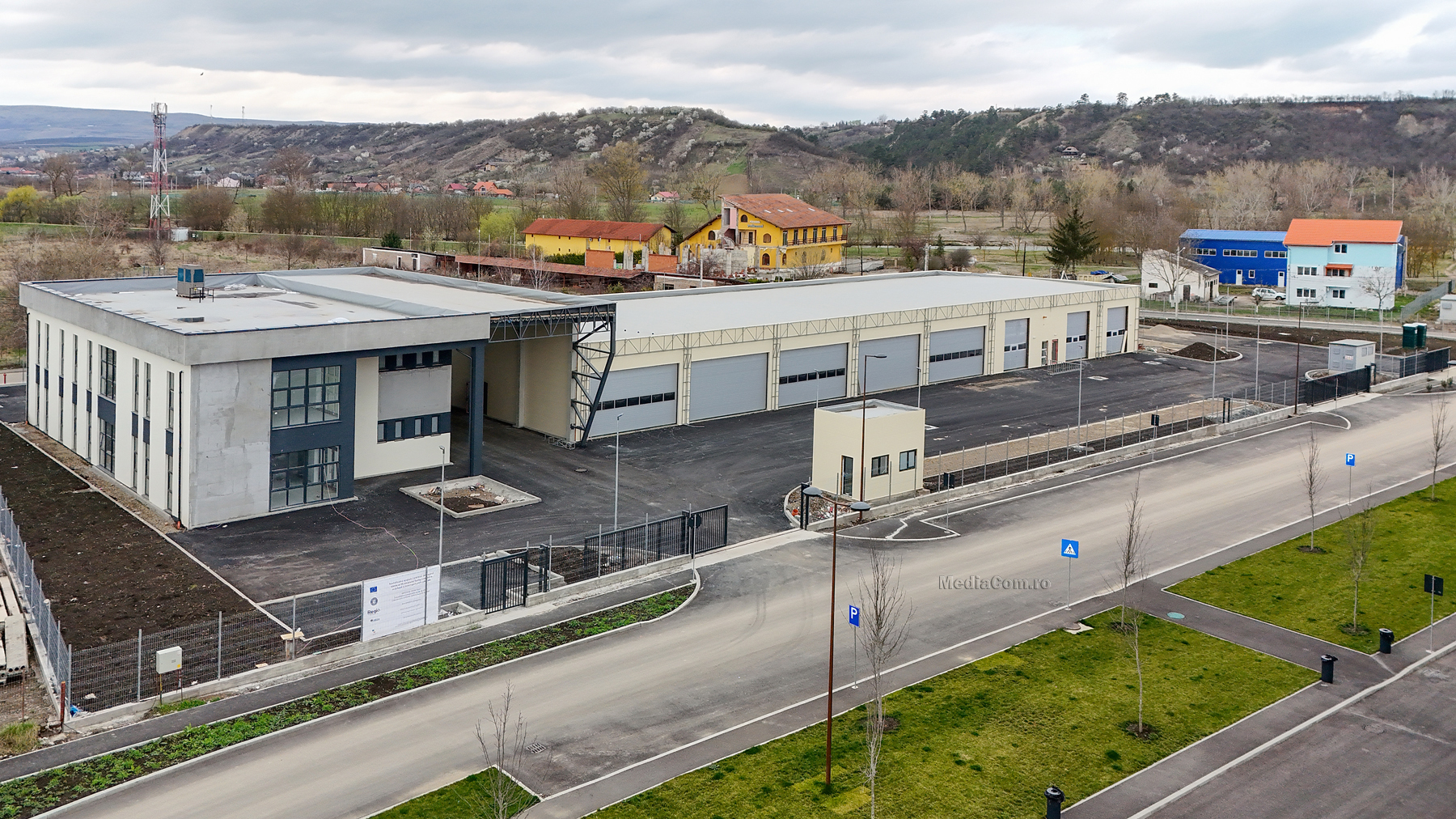 Stadiul actual al proiectului de construire al Autobazei TUP - Transport  Urban Public Turda