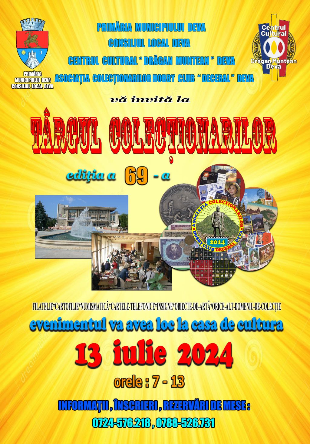 O nouă ediție a Târgului Colecționarilor la Deva!