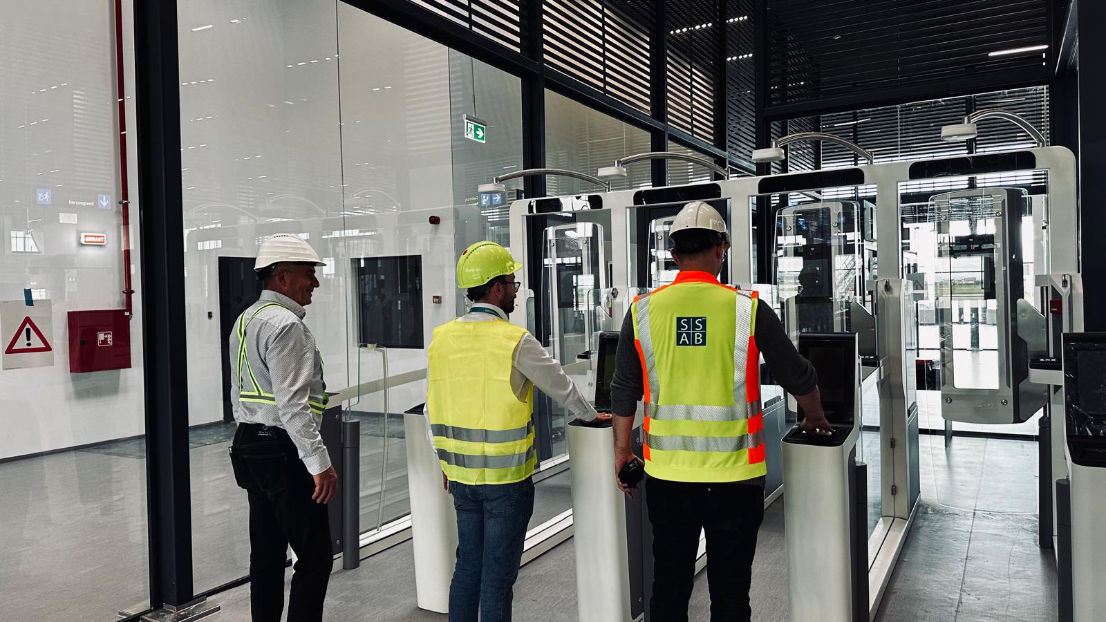 Continuă recepția lucrărilor la noul terminal