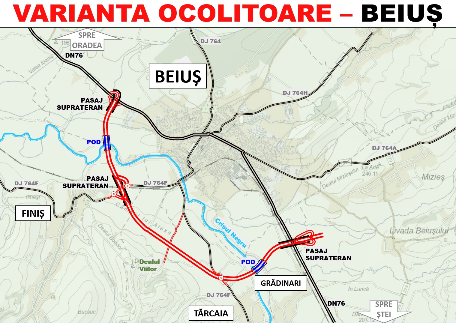 Pas important pentru Centura Beiuș: A fost desemnat constructorul