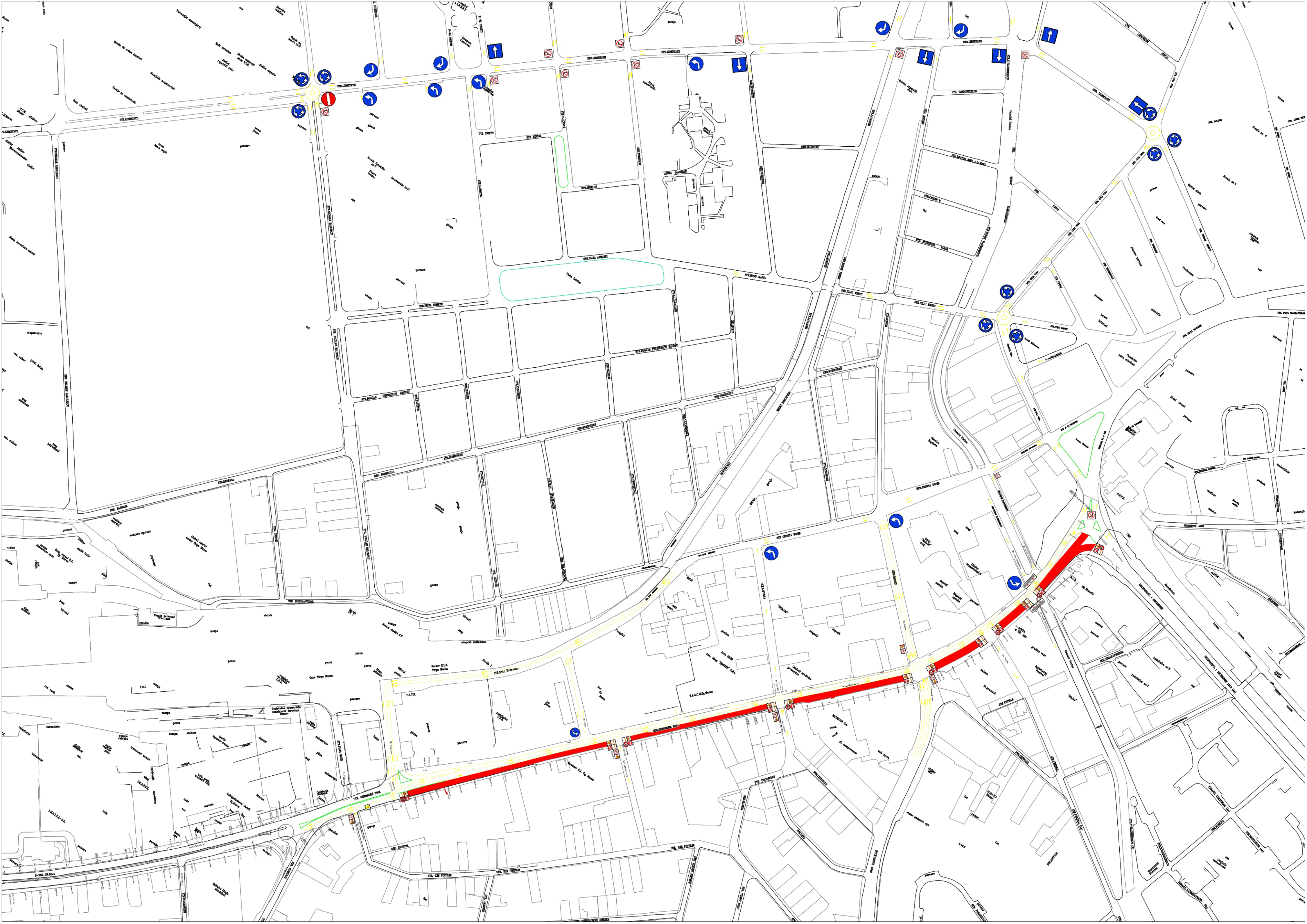 La sfârșitul săptămânii încep lucrările de modernizare a străzii Gh.Doja