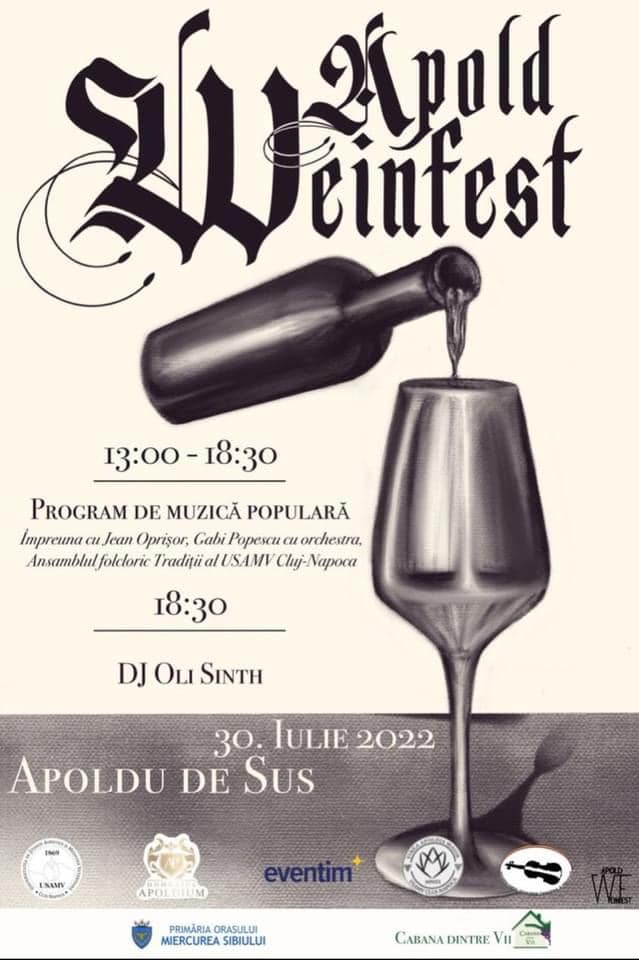 Festival de vinuri WineFest - Apoldu de Sus - Miercurea Sibiului