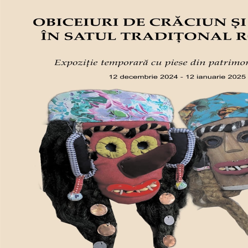 La Muzeul de Artă Populară Constanța s-a deschis expoziția „Obiceiuri de Crăciun și Anul Nou în satul tradițional românesc”