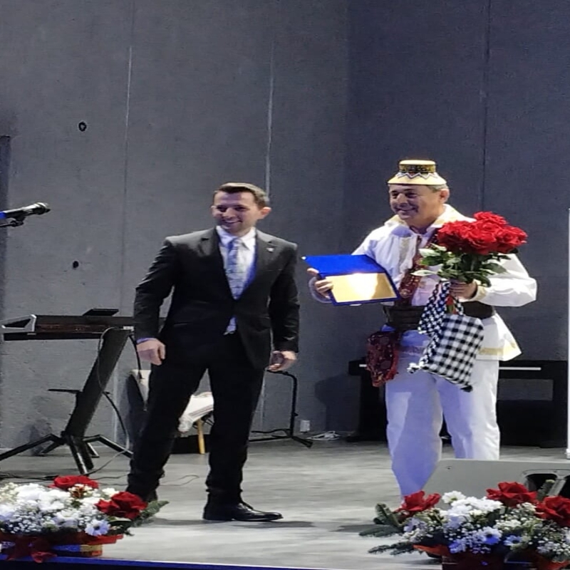 Participarea la celebrarea acordării titlului de ”Tezaur uman viu” violonistului Ivan Shiman  din Solotvino
