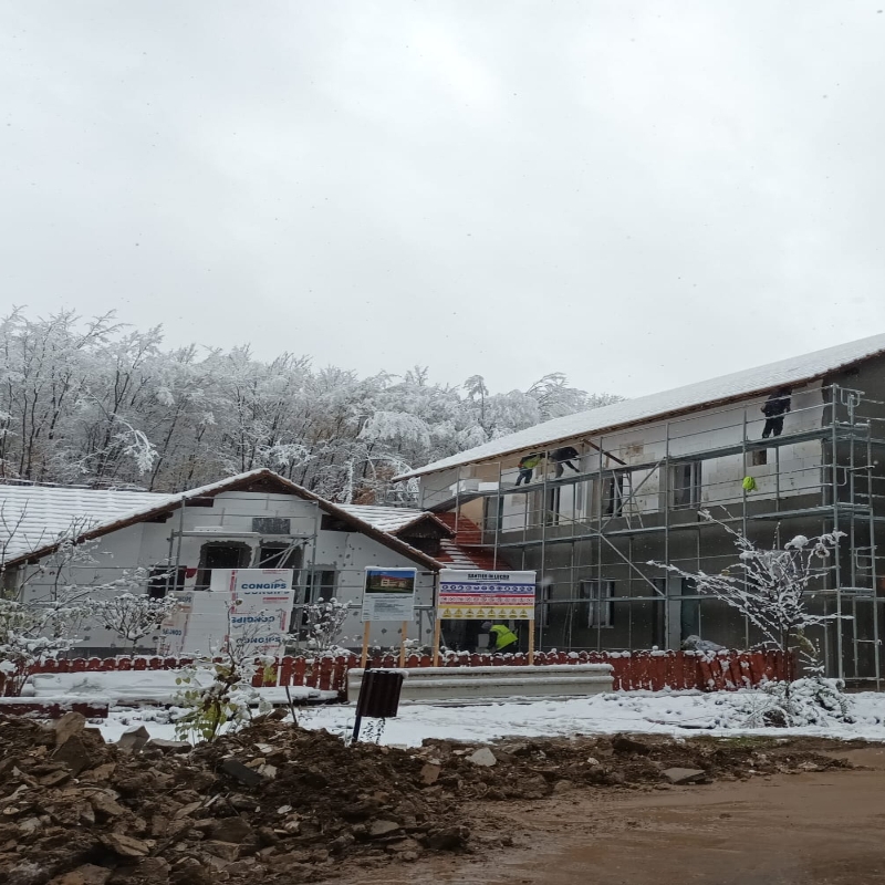 Continuă lucrările de reabilitare a Spitalului de Psihiatrie Nucet