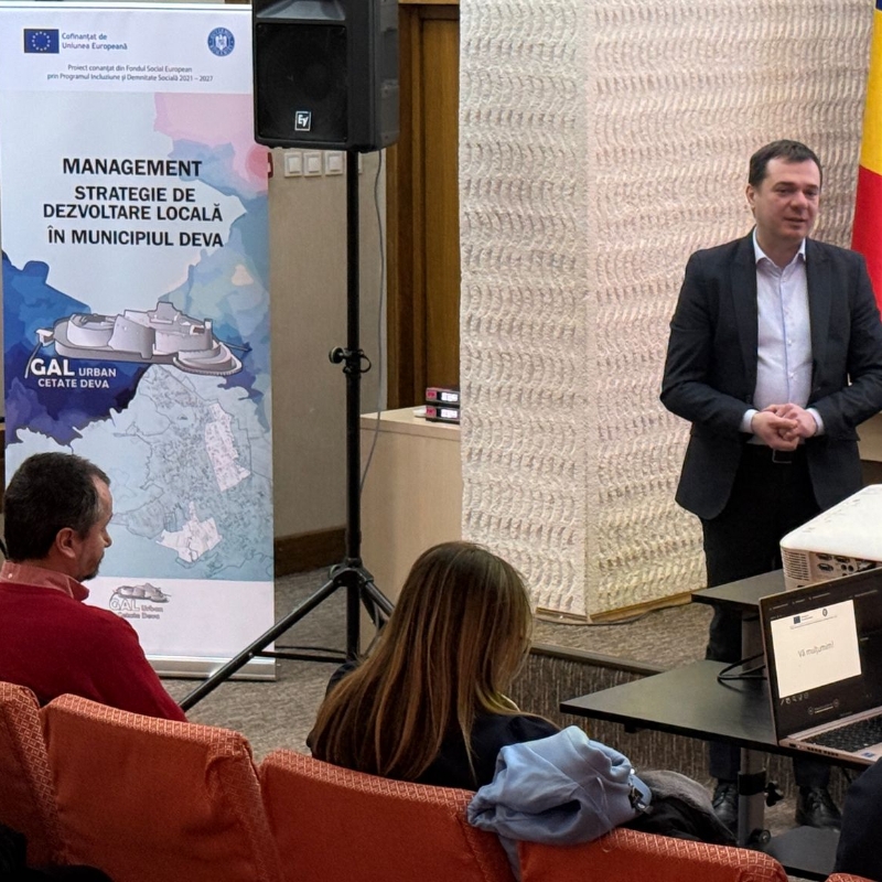 GAL Urban Cetate Deva: Un pas important pentru dezvoltarea comunității