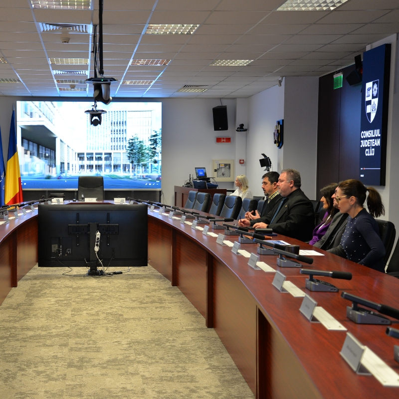 Cel mai important proiect din domeniul medical al Consiliului Județean, prezentat Băncii de Dezvoltare a Consiliului Europei