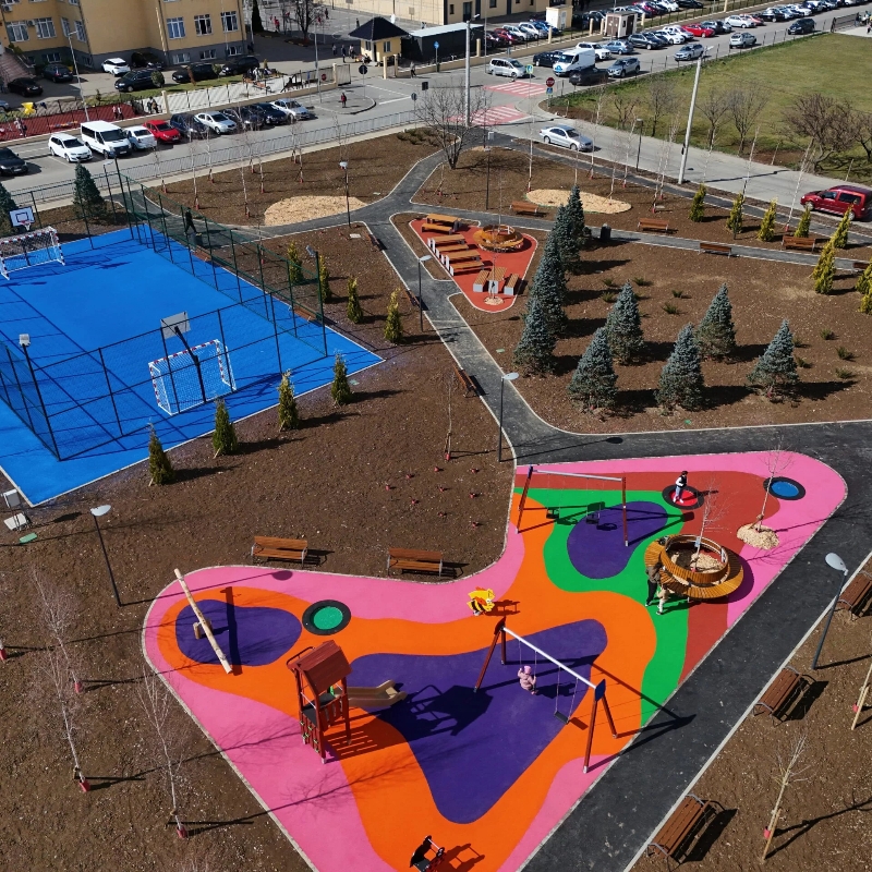 Un nou parc pentru orădeni – S-au finalizat lucrările la parcul din zona Grigore Moisil și Ion Irimescu