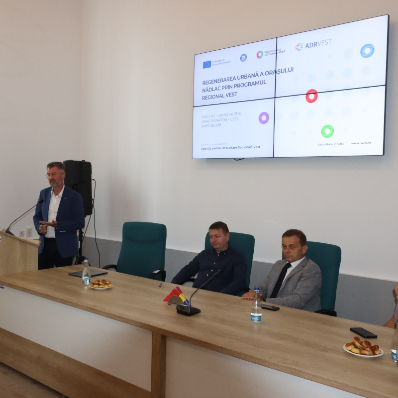 Iustin Cionca: Prin cel mai mare proiect al orașului Nădlac se creează spații pentru tineri