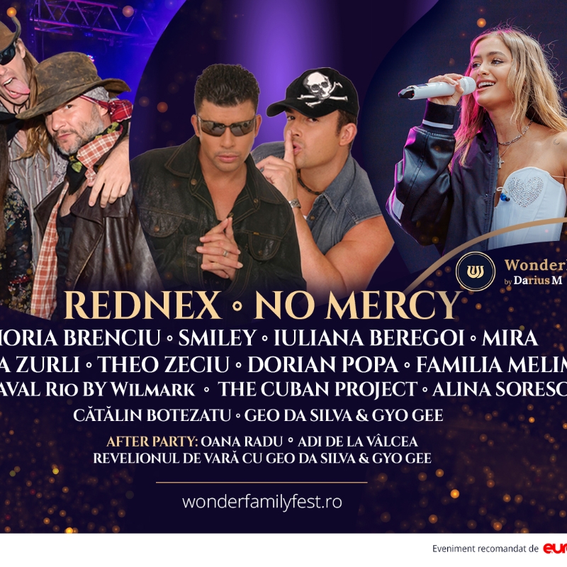 Mai sunt 3 zile până începe Wonder Family Fest,  cel mai mare festival de familii din România