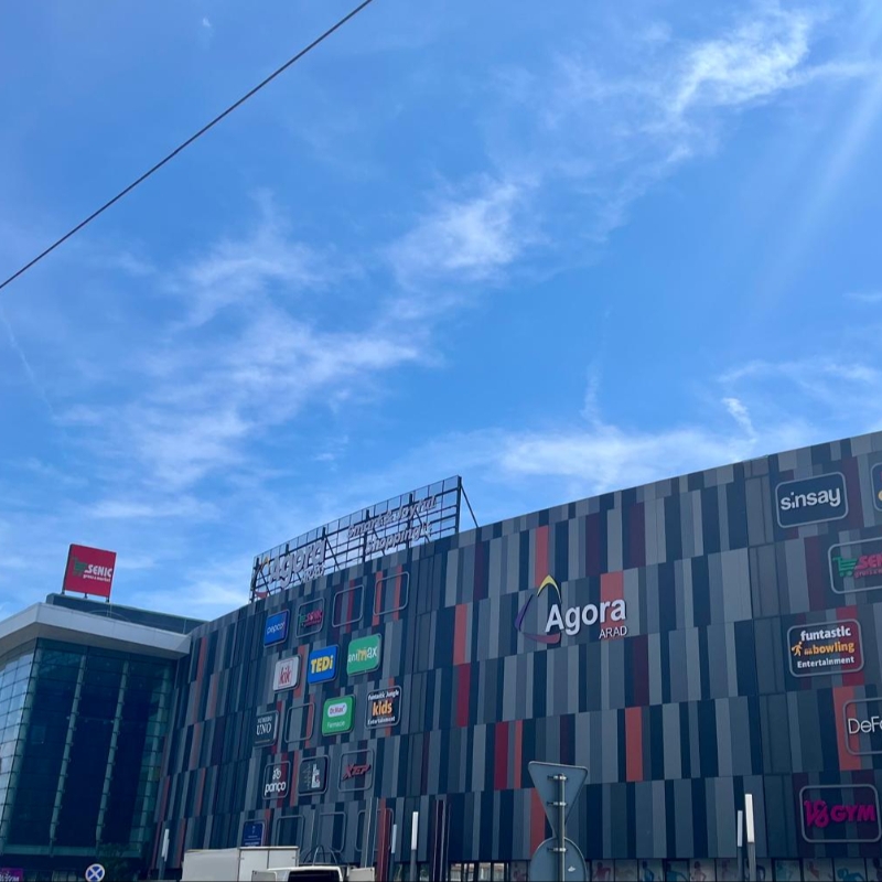 Agora Arad – Cel mai nou centru comercial din vestul țării își deschide porțile oficial joi, 28 august