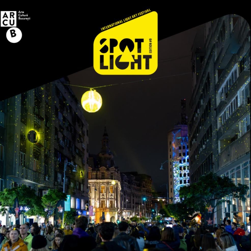 Vineri începe SPOTLIGHT, Festivalul Internațional al Luminii, ediția a IX-a