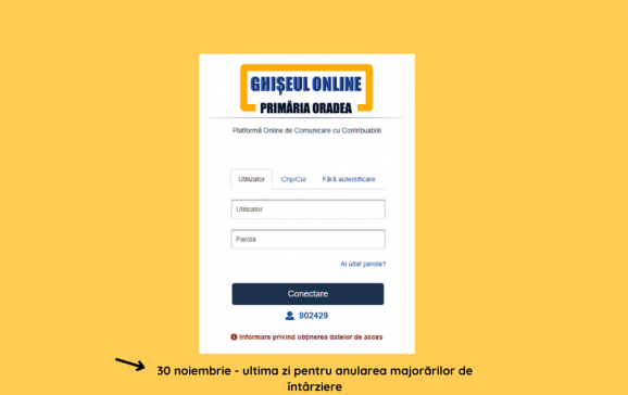 30.11.2022 – ultima zi pentru anularea majorărilor de întârziere