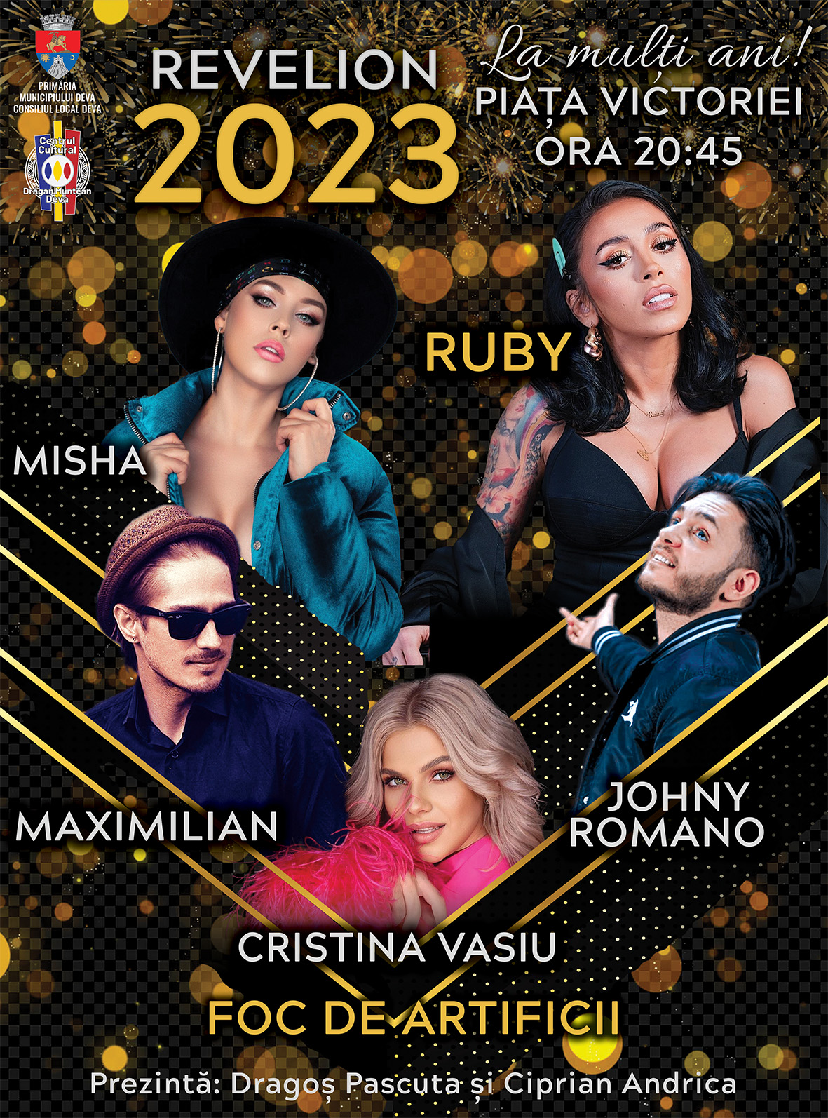 REVELION ÎN AER LIBER. Deva trece în 2023 cu Ruby!