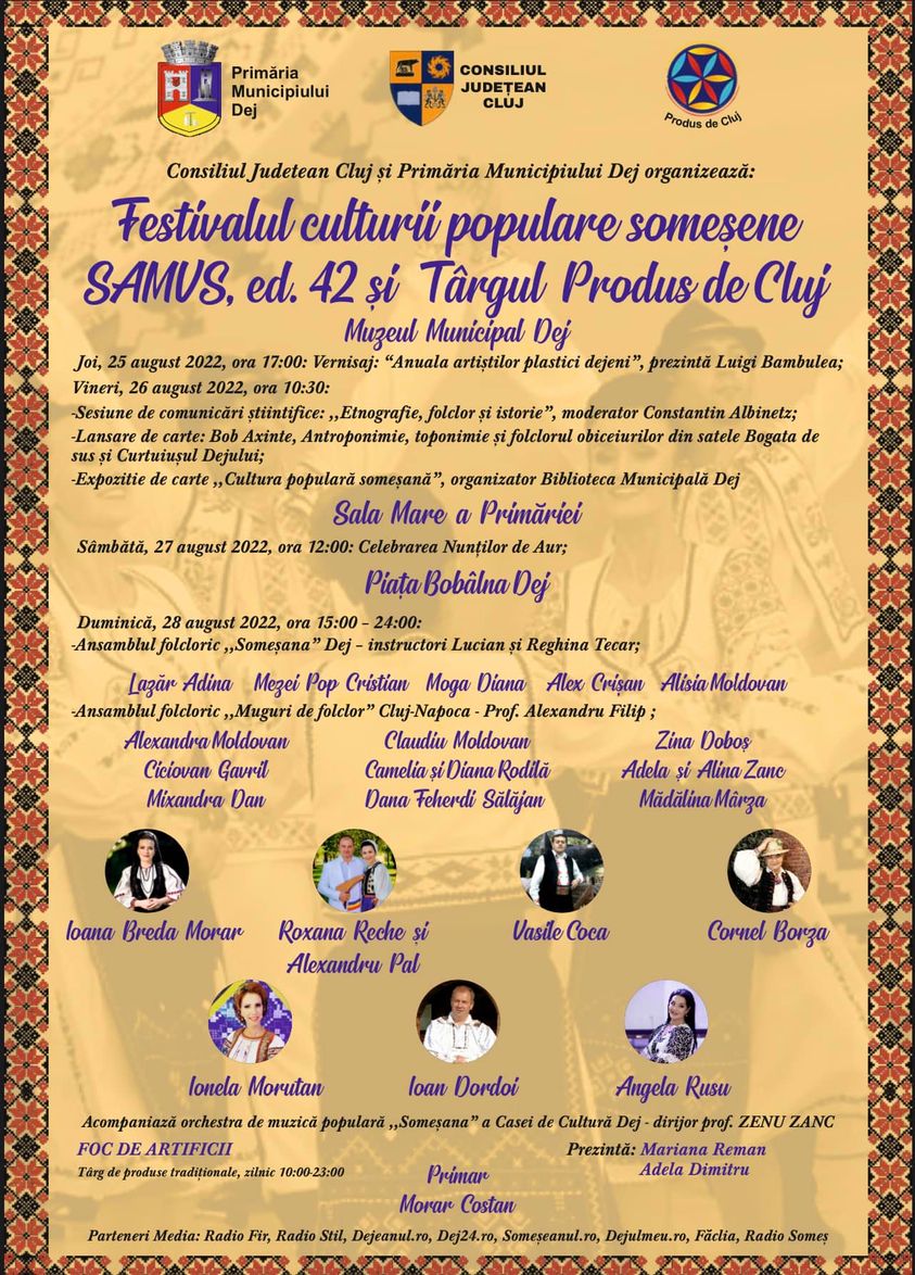 COMUNICAT DE PRESĂ  Târgul Produs de Cluj la Dej, ediția a X-a