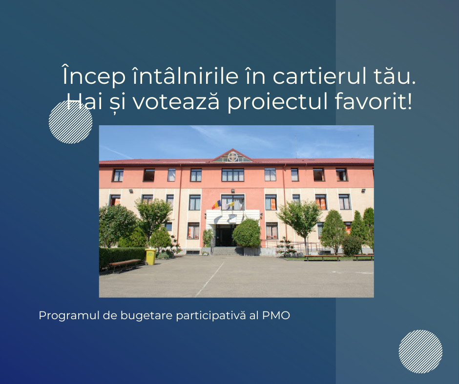 Orădenii, așteptați de azi la întâlnirile din cartiere, pentru a-şi vota proiectele favorite în cadrul bugetării participative