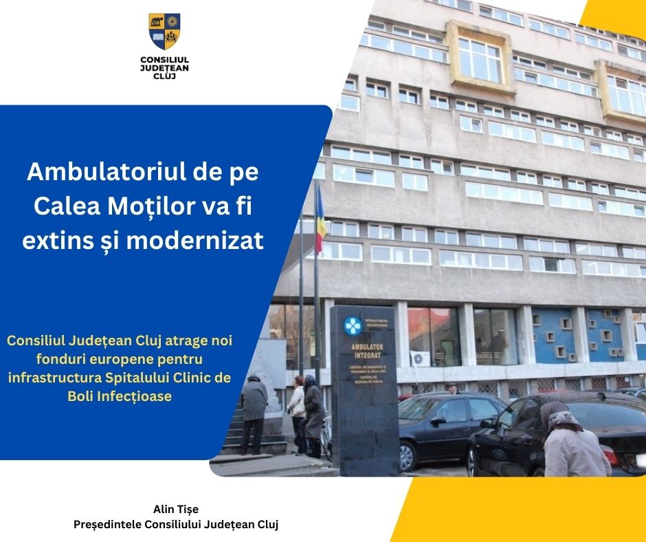 Ambulatoriul de pe Calea Moților va fi extins și modernizat