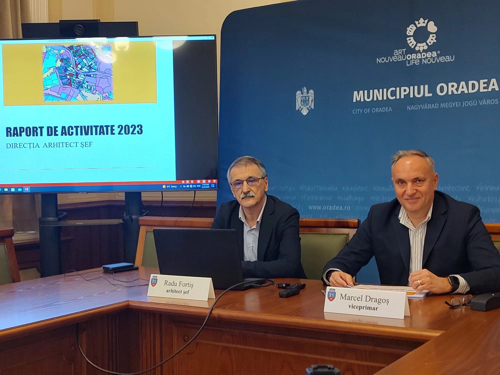 Direcția Arhitect Șef și-a prezentat raportul de activitate pe 2023