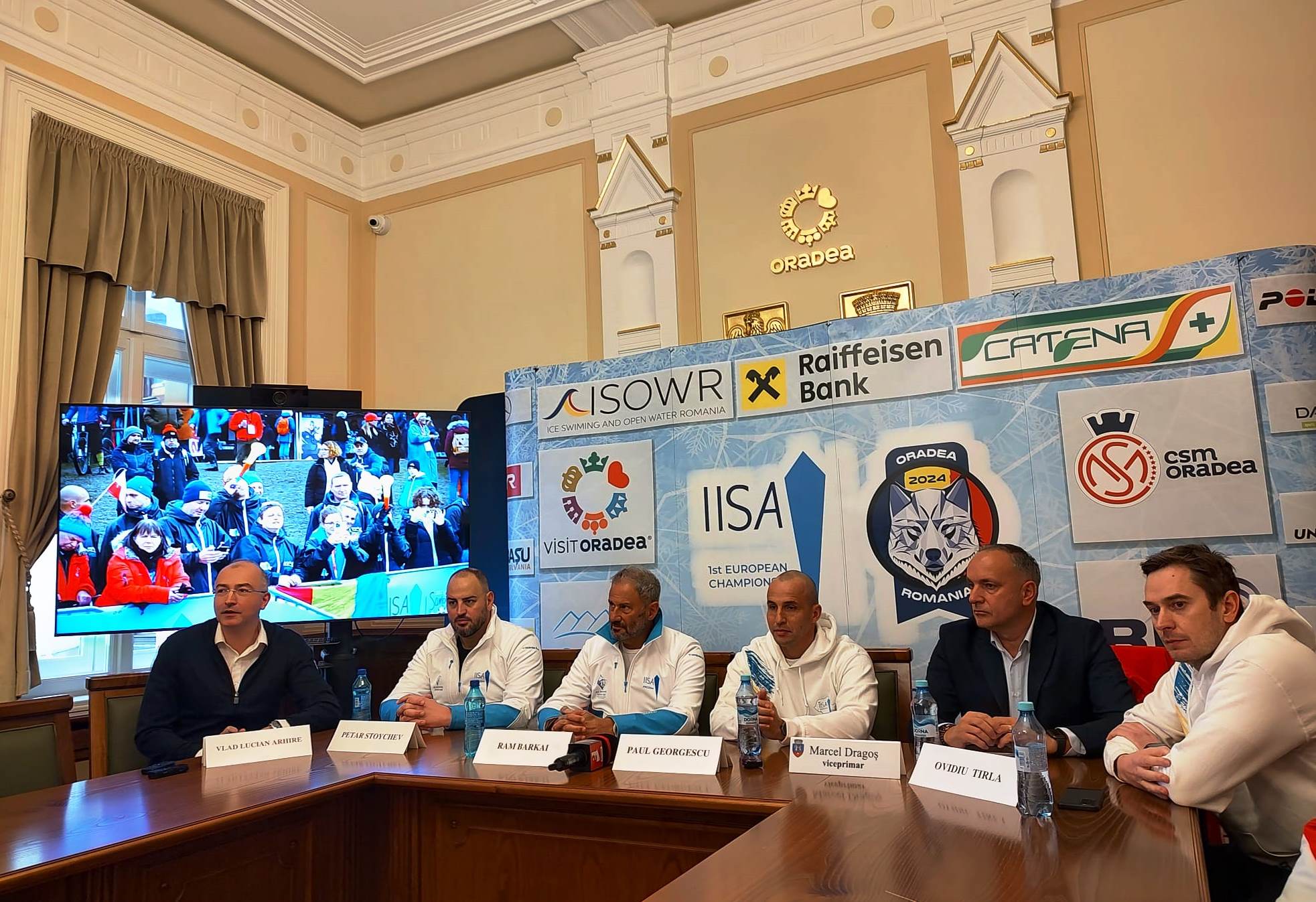 Se scrie istorie: Oradea este, în premieră, gazda Campionatului  European de Înot în Ape Înghețate