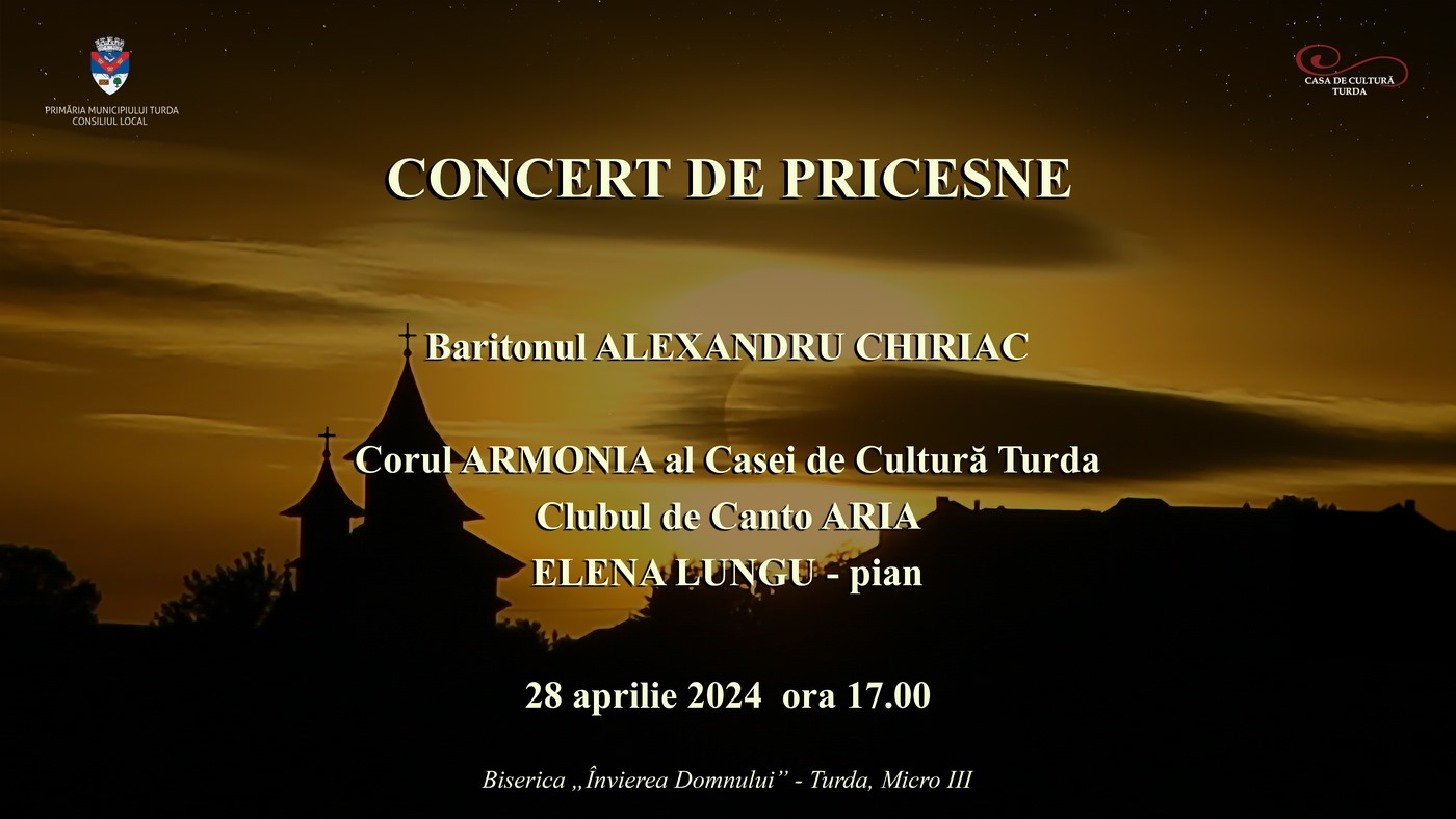 Concert de pricesne - 28 Aprilie 2024