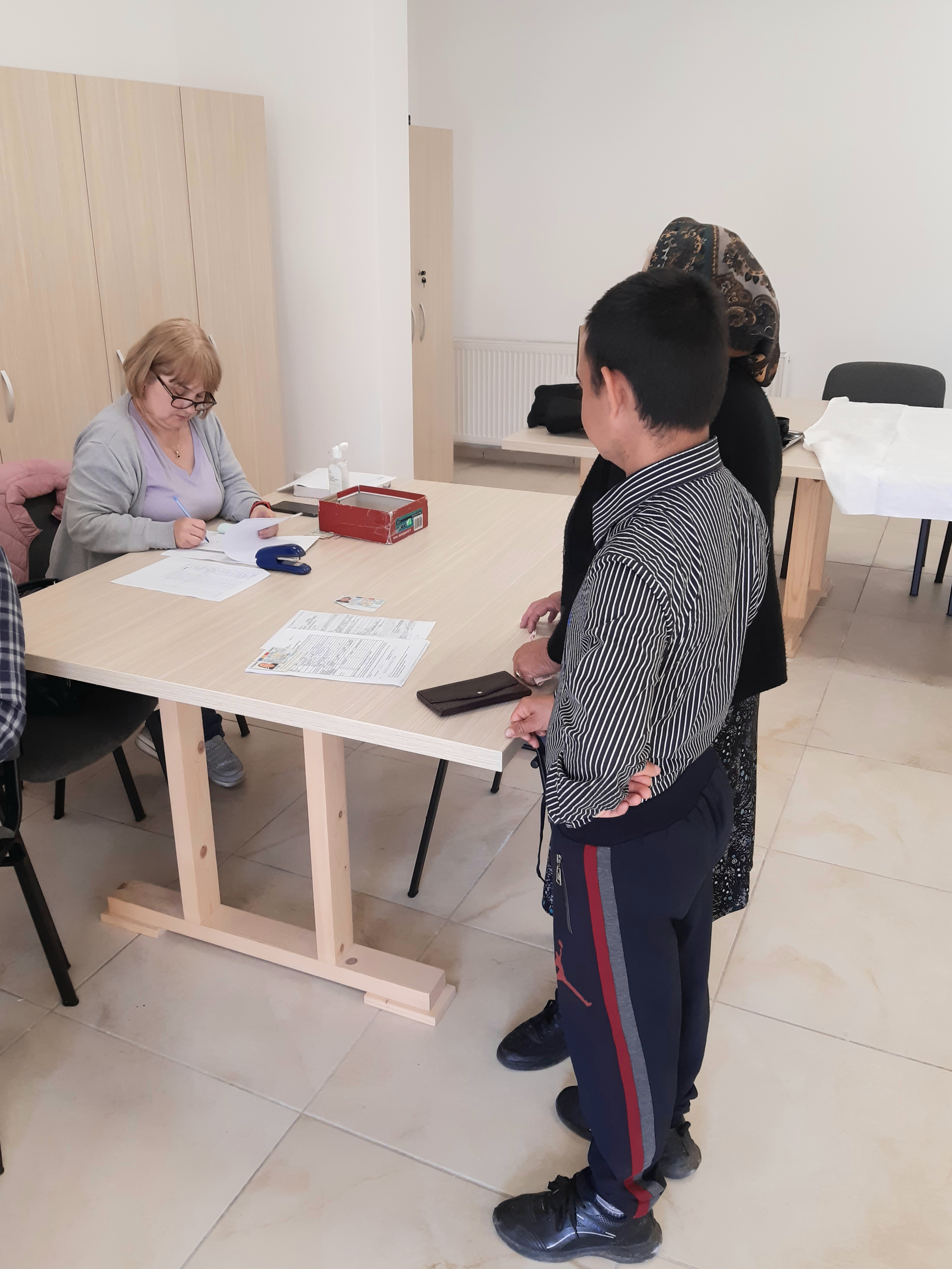 Deplasare cu stația mobilă a Direcției Județene de Evidență a Persoanelor Cluj, la Iclod