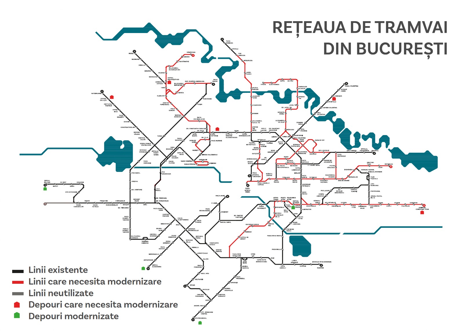 Primăria Municipiului București demarează cel mai amplu proces de reabilitare a rețelei de tramvai