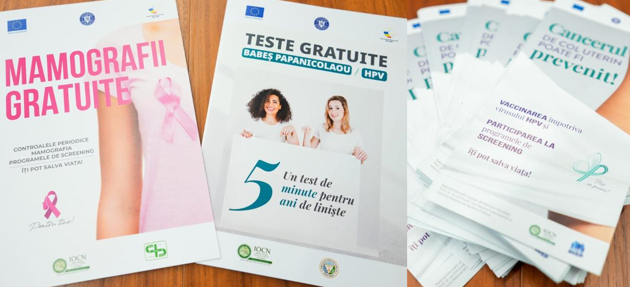 În Maramureș, testare gratuită pentru depistarea precoce a cancerului de sân  sau de col uterin