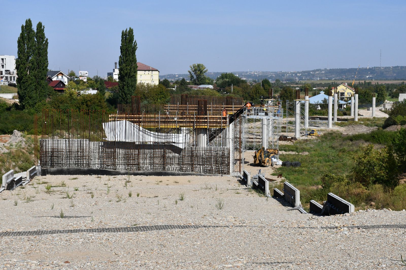 Stadiul lucrărilor la Centura Sânmartin