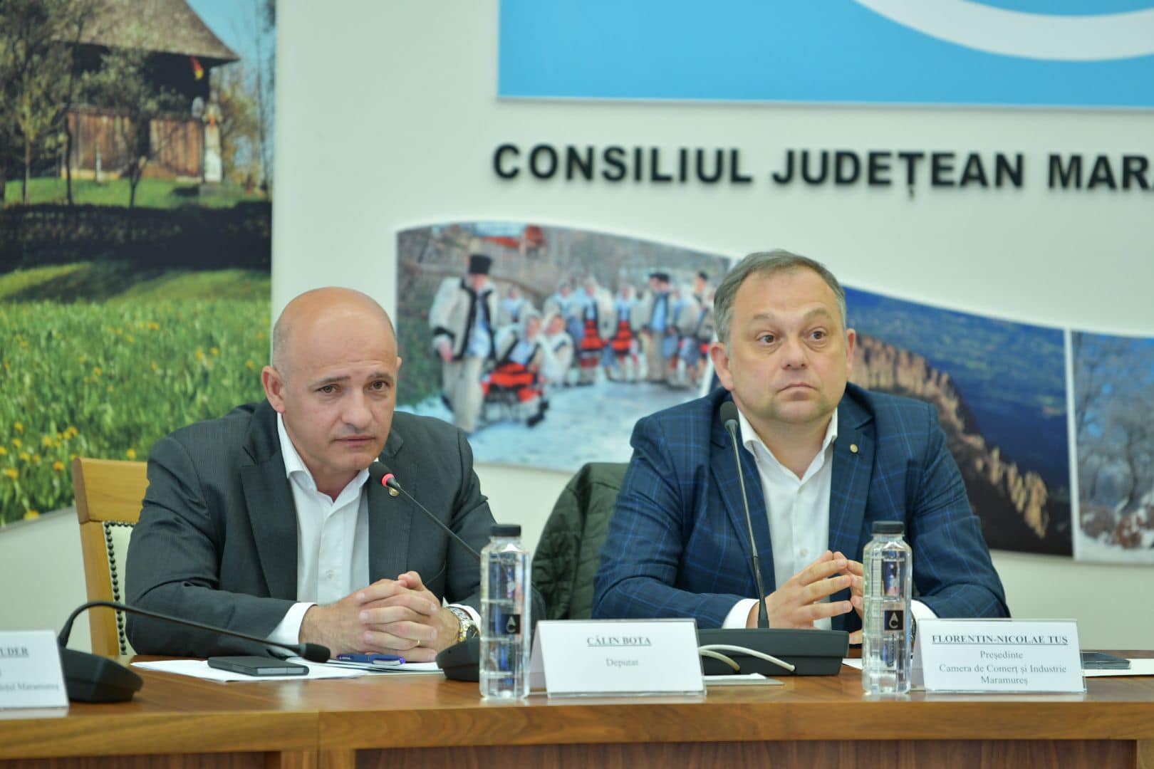 Consiliul Județean Maramureș - Dezbatere cu mediul de afaceri din județ, pe tema acordării voucherelor de vacanță și angajaților din sectorul privat