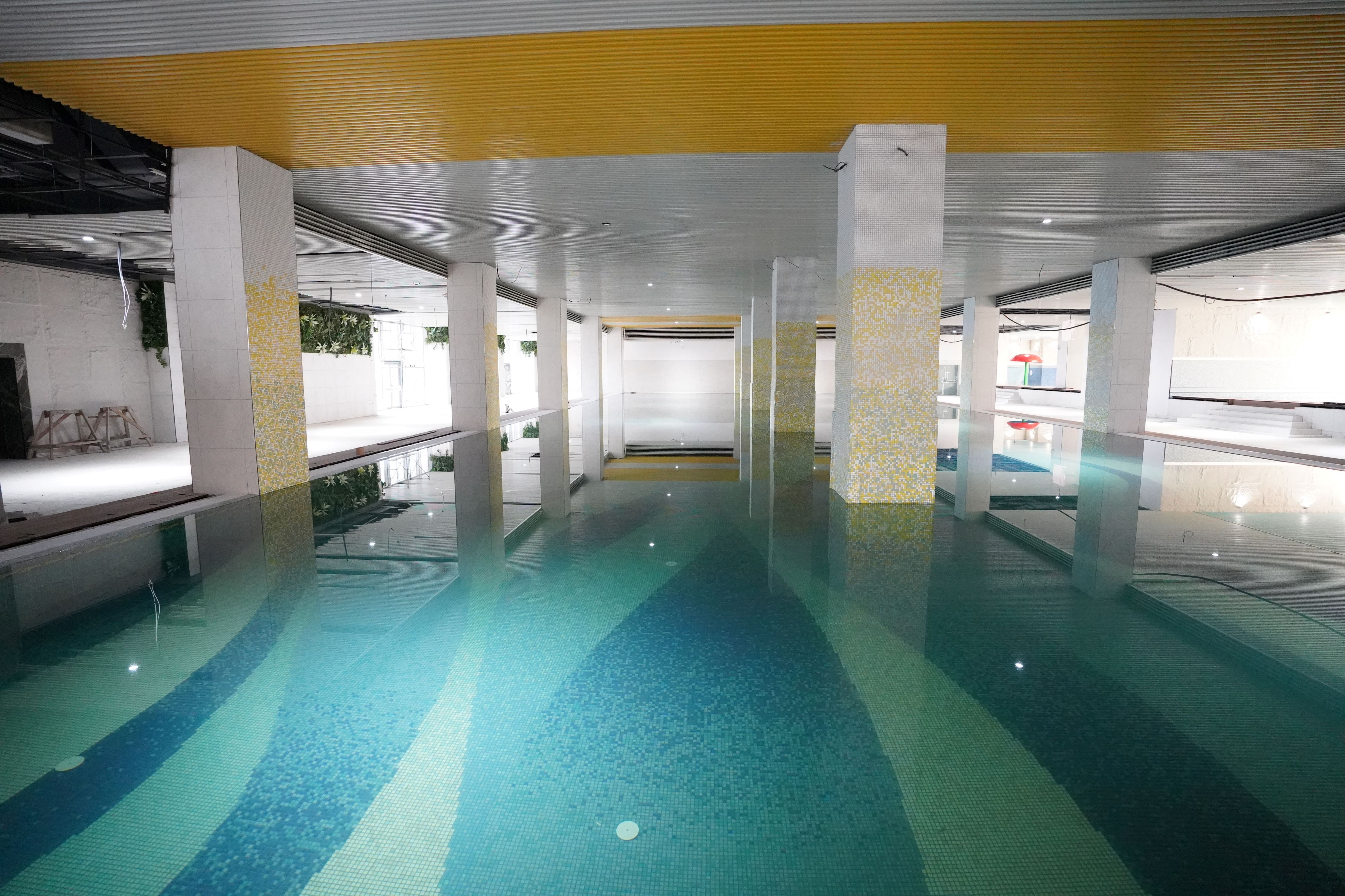 Lucrările la complexul acvatic din Parcul Pantelimon,  în plină desfășurare