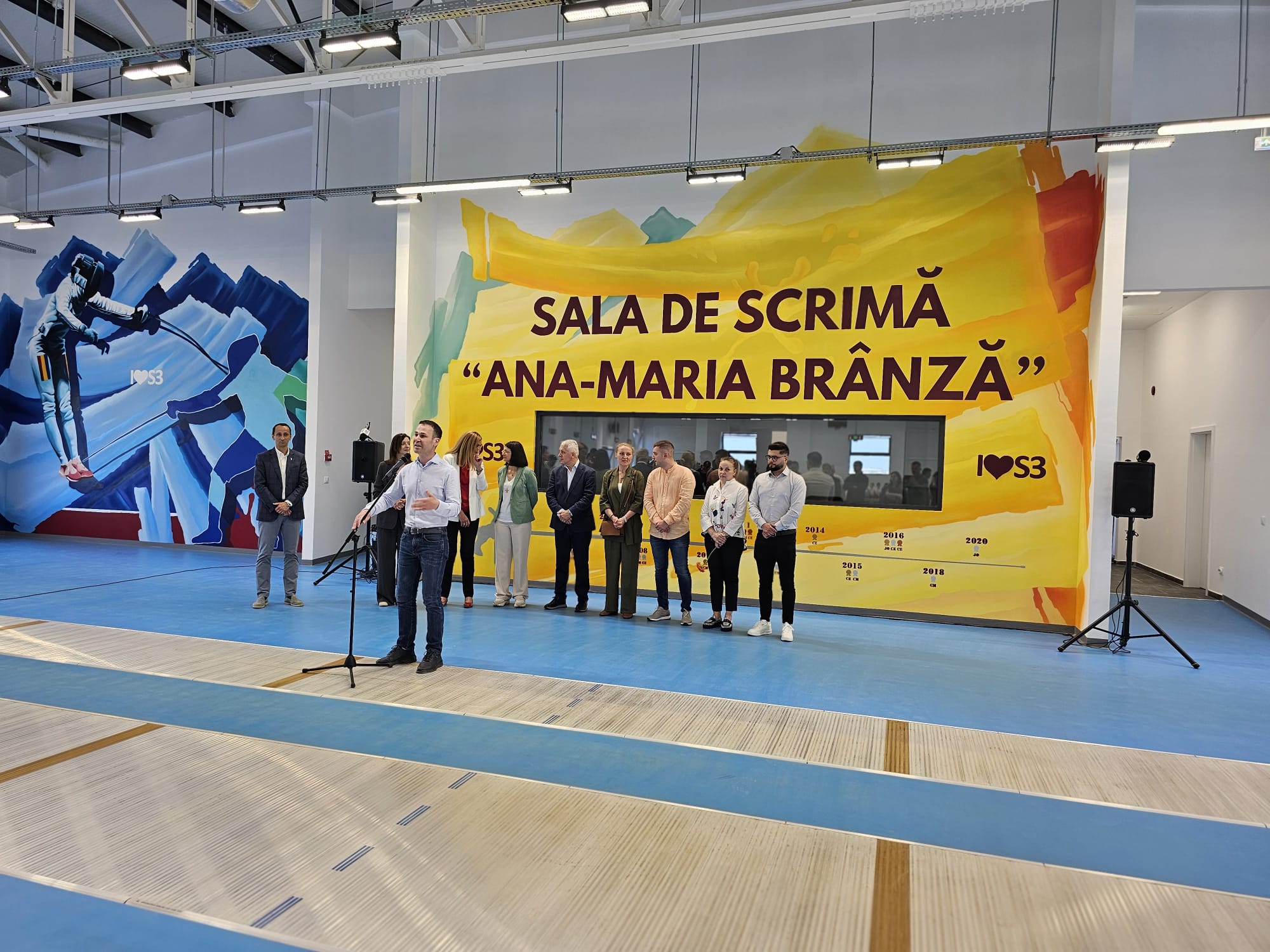 Un vis devenit realitate!  Prima sală de scrimă construită în România în ultimii 40 de ani, inaugurată