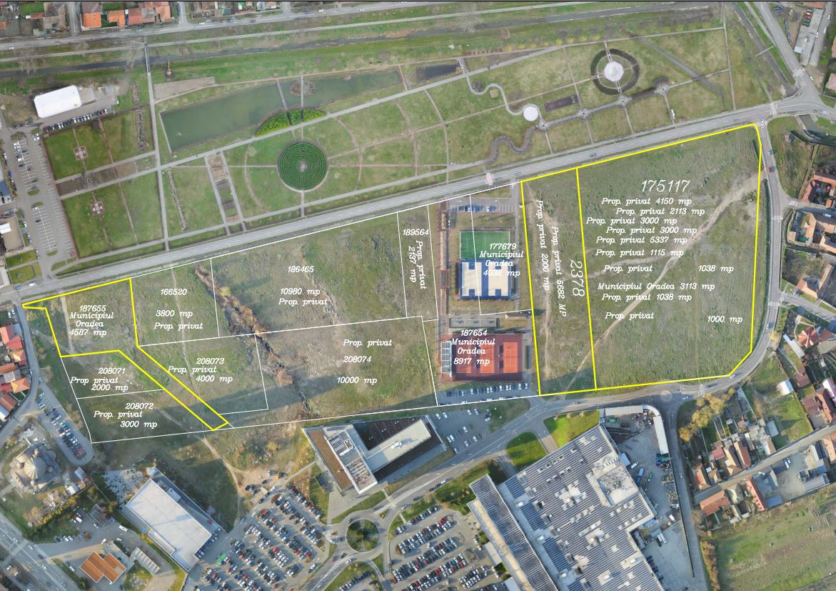 Primăria Oradea achiziționează terenuri în vederea realizării  proiectului Grădinii urbane Nufărul