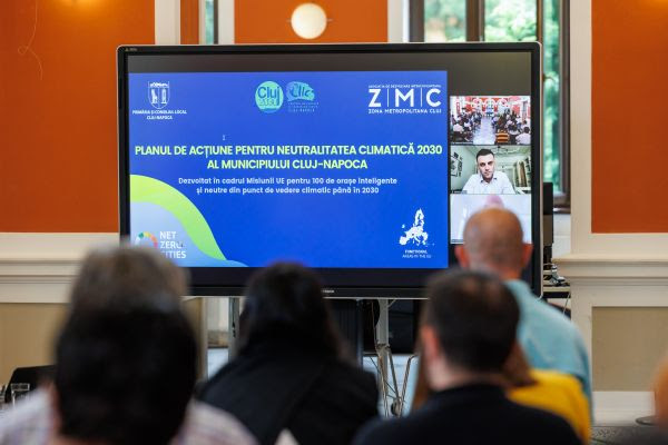 Cluj-Napoca a făcut pași concreți în direcția neutralității climatice. Am lansat în consultare publică Planul de Acțiune Climatică Cluj-Napoca 2030