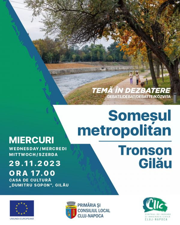 Miercuri, 29 noiembrie 2023, începând cu ora 17.00, va avea loc o nouă dezbatere publică