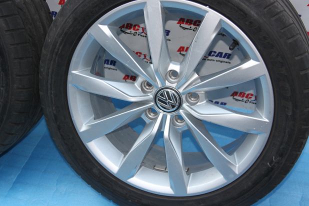 Set jante aliaj R17 VW Golf 7 2014-prezent 7.0Jx17H2, ET49, 5x112 cod: 5G0601025R