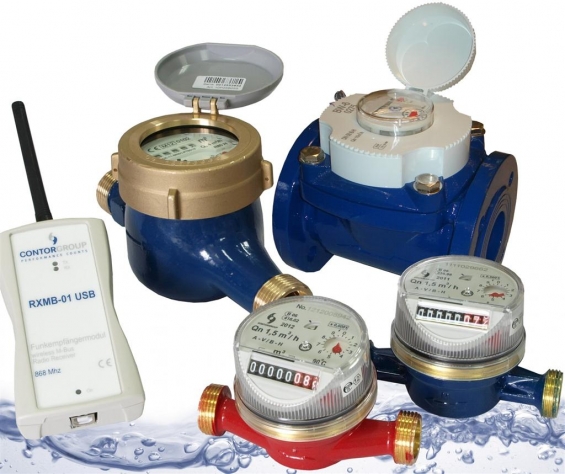Contoare de apă pentru branşamente