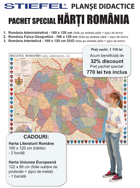 Harti Romania - Pachet Promotional