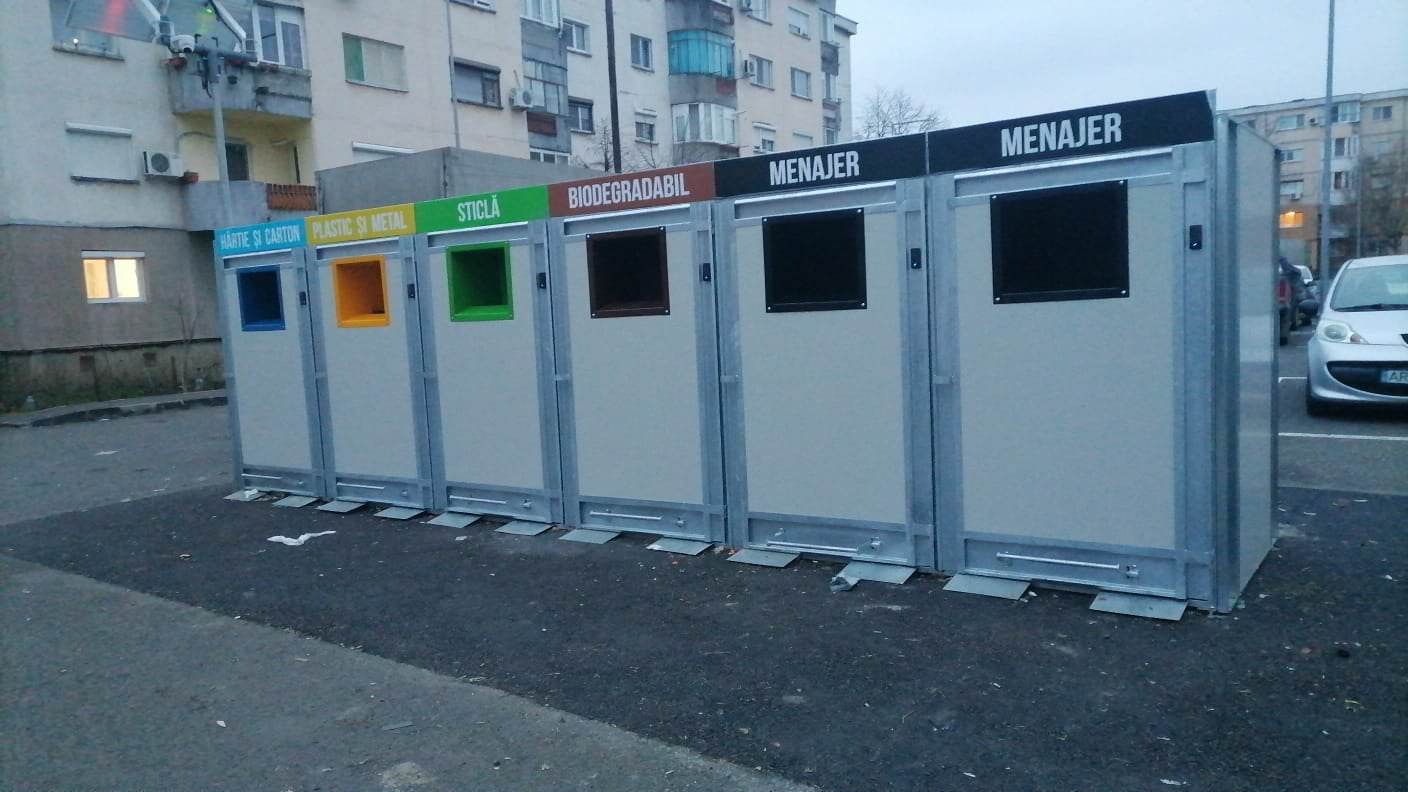 Platforme supraterane pentru colectarea deseurilor