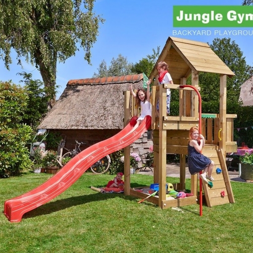 Ansambe de joaca - Jungle Gym Cubby-Bara de pompier - 3.204  lei