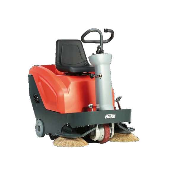 Măturătoare cu aspirare pt. piețe, terenuri sport și alei parcuri