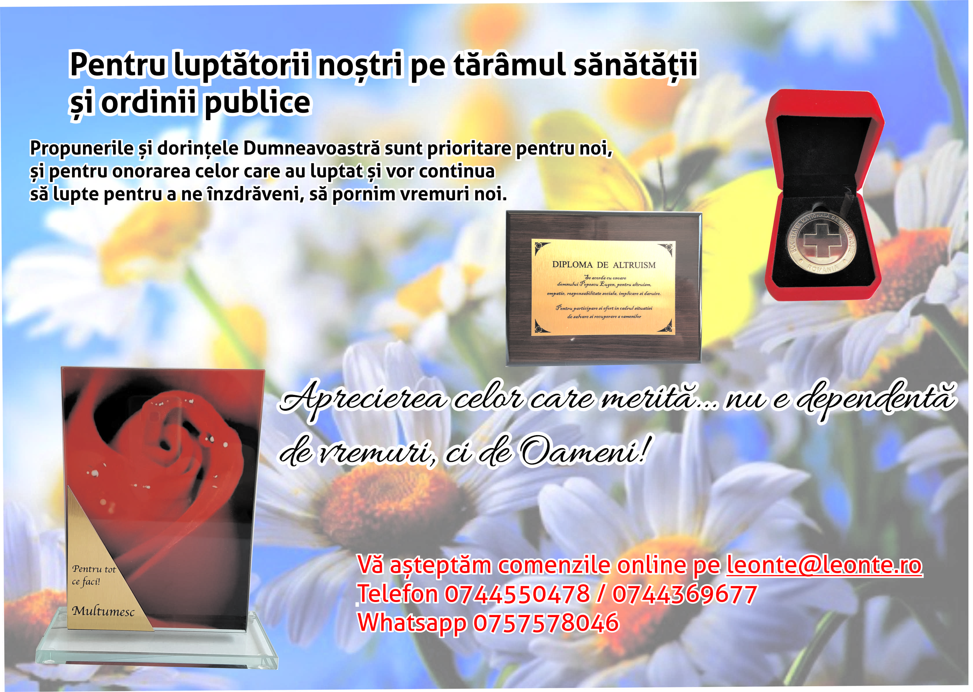 Impreuna premiem daruirea !