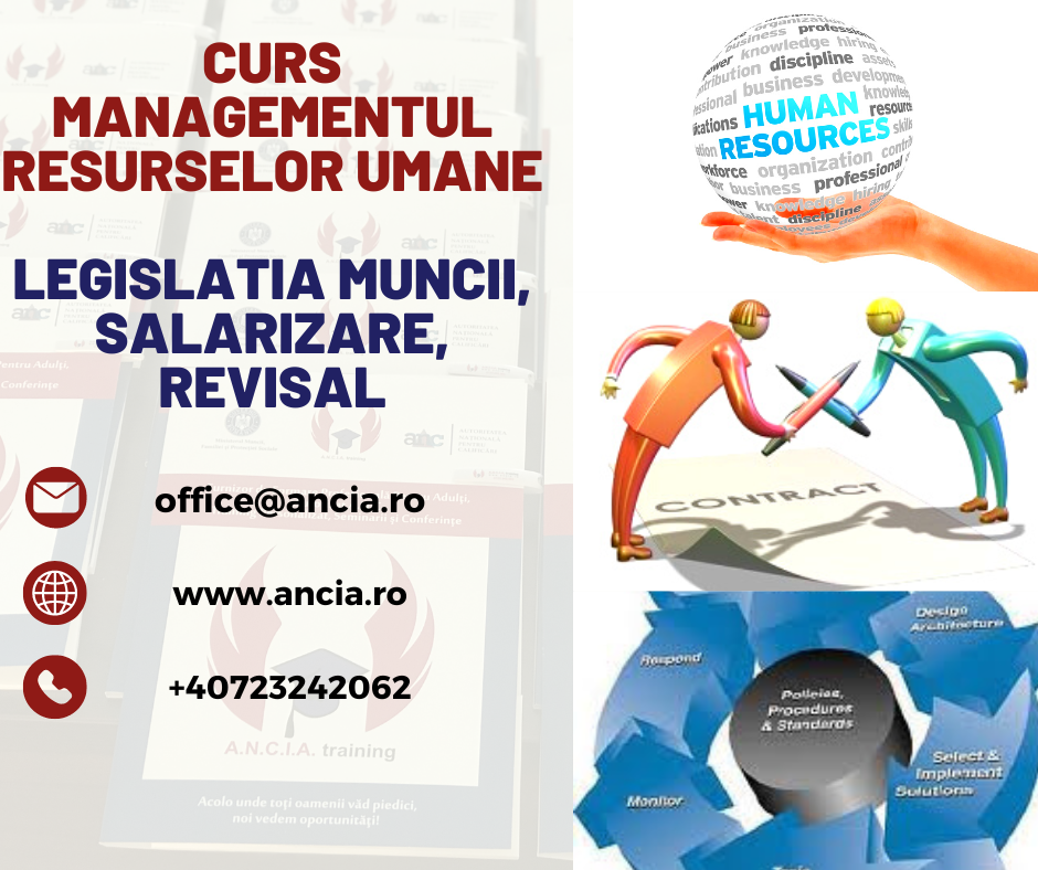 Manager Resurse Umane – cod COR 121207