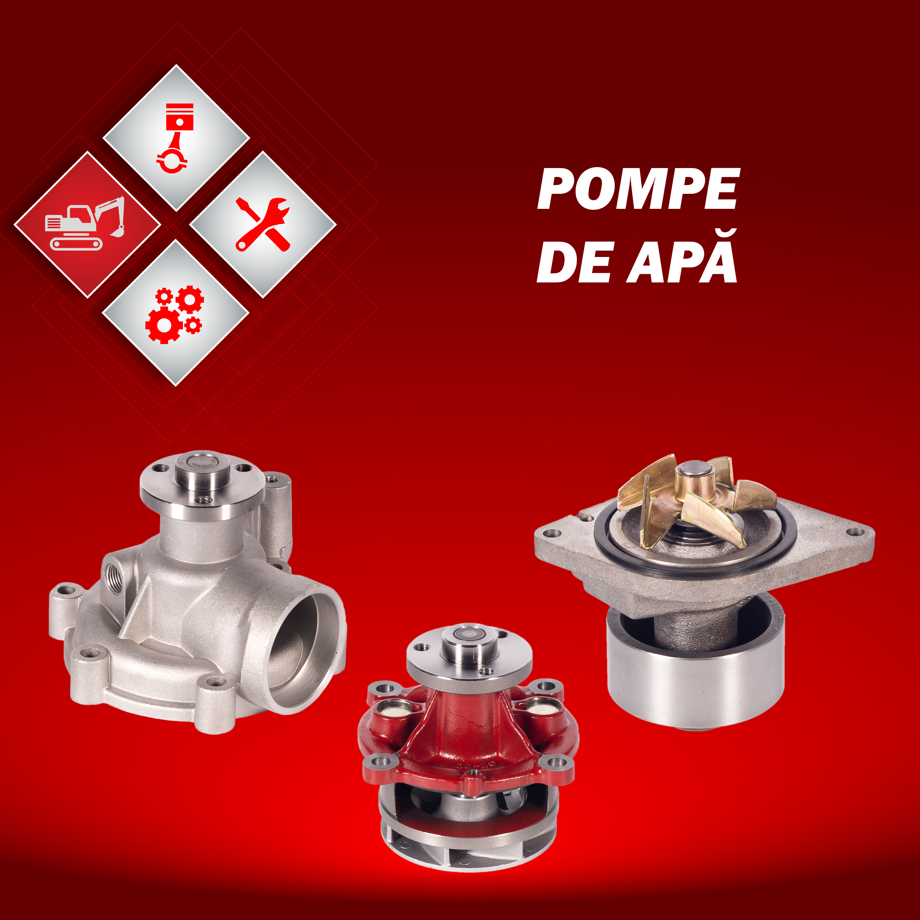 Utilajul tau are nevoie de pompa de apa?