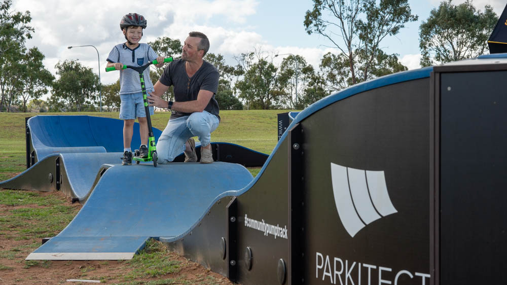 Distracție, sport, recreere la un loc pentru tineri! - Pumptrack Modular