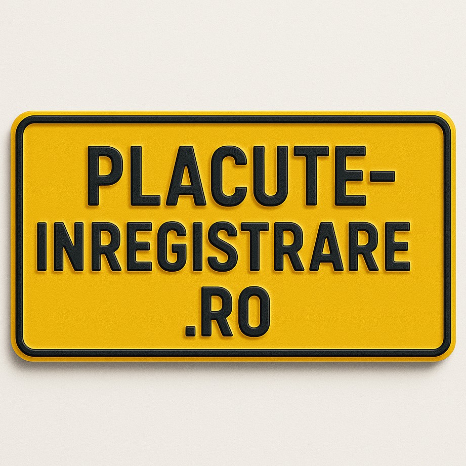 Plăcuțe tip B-Autovehicule Standard