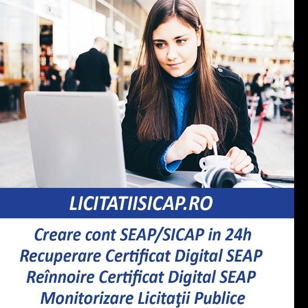 ⚠️Certificat Digital SEAP(e-licitatie.ro)-Reînnoire/Recuperare.Ofertă specială Primarii!