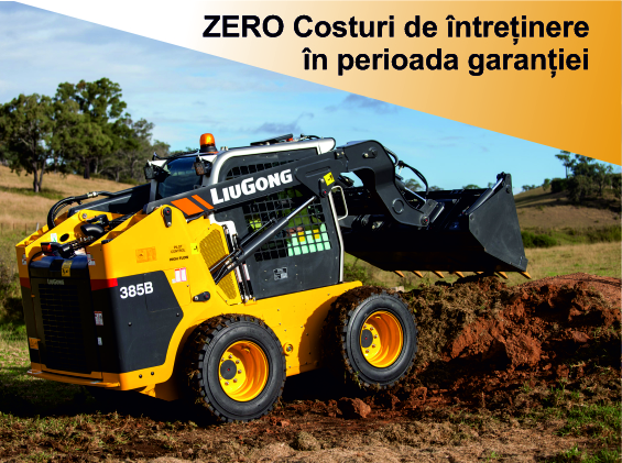 Mini incarcatoare multifunctionale - ZERO costuri intretinere in perioada de garantie